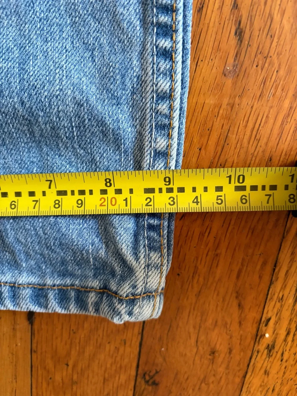Levi 505 Jeans Relaxed Fit Classic Light Blue Men's Sz. W36 L36